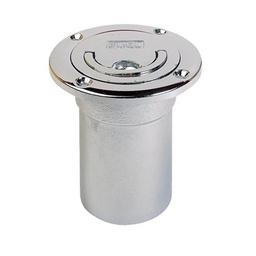 [FCAPWATER] VETUS Kansiruuvike "WATER" 38mm Kromattu messinki