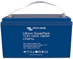 [BAT512110712] Victron LiFePO4 Akku SuperPack 12,8V/100Ah (M8) High Current