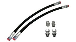 [2200109] L&S 2 x taipuisa hydrauliputkisarja, liittimin ½ BSPP Ø 18 mm