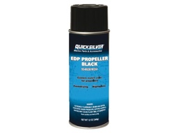 [98100120] Quicksilver 8M0133931 Edp Quicksilver potkurimaali, musta, moottorimaali 340g