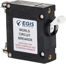 [EG3201-05] EGIS A-sarja Valkoinen 5A Katkaisija, Bulk