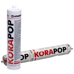 [686380] Kömmerling Körapop 125 polymeeri liimamassa 300ml musta