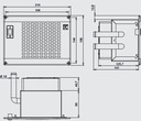 Kalori Silencio ilman etulevyä, 1,7Kw 12V  kennopuhallin