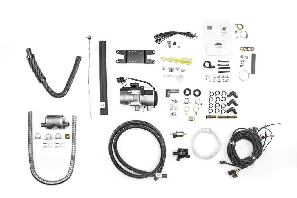 Autoterm Flow 5D diesellämmitin 12V moottorin esilämmittämiseen