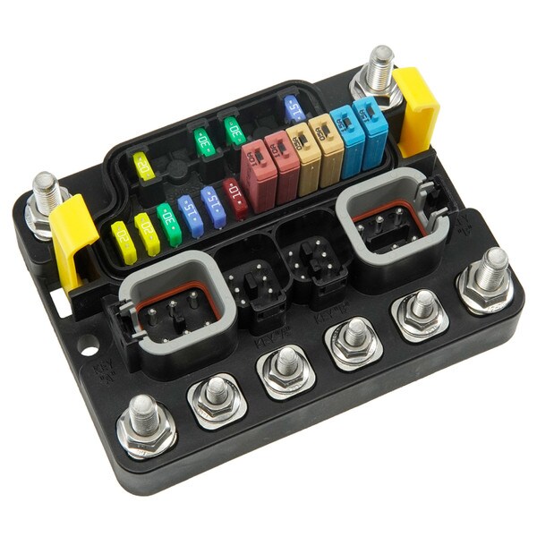 Egis MT 3439B sulakerasia Jaettu sisäänmeno 3 + 9 sulaketta