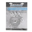 Quicksilver 8M6007993 alumiini anodi kitti,  Yamaha 4-stroke 40-60hp