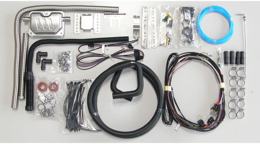 Eberspächer Hydronic S3 12V 4Kw Asennussarjalla ja kaukosäätimellä