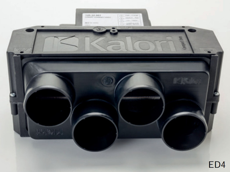 Kalori Compact EVO1 ED4, 4,3Kw 24V  kennopuhallin 4x55mm