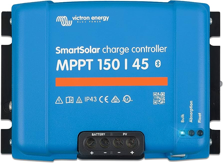 Victron SmartSolar MPPT 150V/45A, 12/24/36/48 V lataussäädin Bluetoothilla