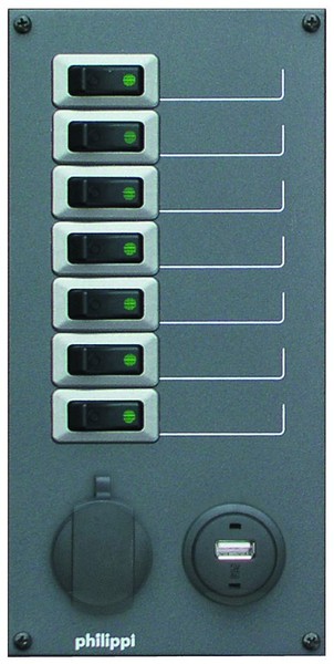 Philippi sähkötaulu STV207 USB
