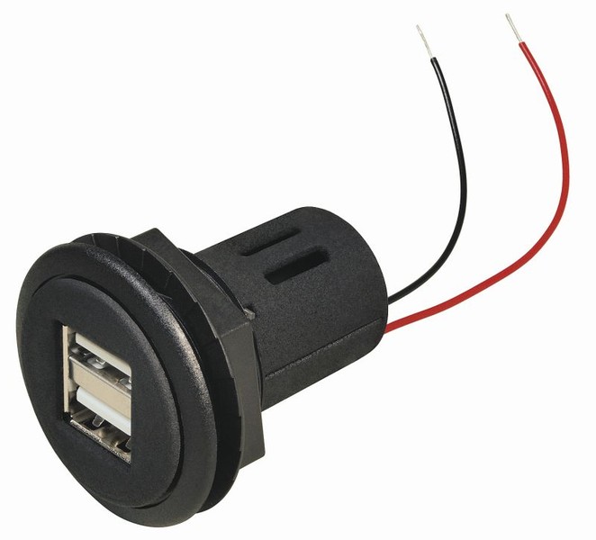 Uppo-asennettaa USB laturi 2-paikkainen , USD 12/24