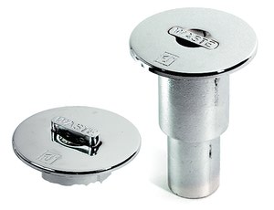 Kansiruuvike "WASTE" 38mm 120mm Kromattu messinki