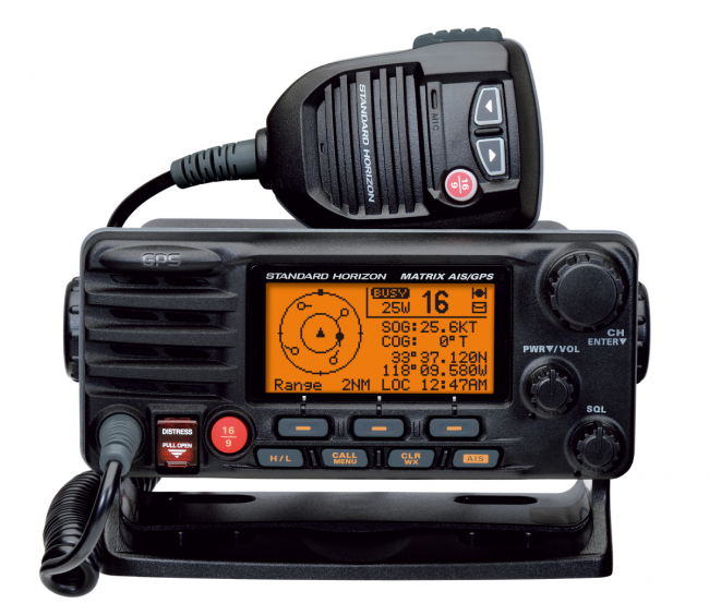 Standard Horizon GX2200 VHF puhelin DSC ja GPS toiminnolla