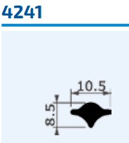 Painelistan ja konelasilistan kiilakumi 4241, Valkoinen