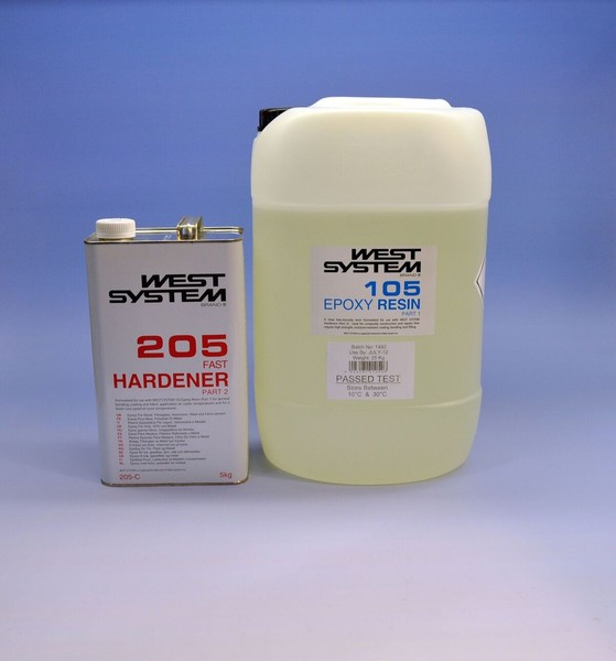 West System nopea 205C epoksi kovete 5kg