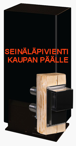 Safire 3200B musta Diesel mökkilämmitin 12V + seinäläpivienti