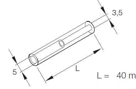 Safire liitosletku, supistus 5mm -3,5mm