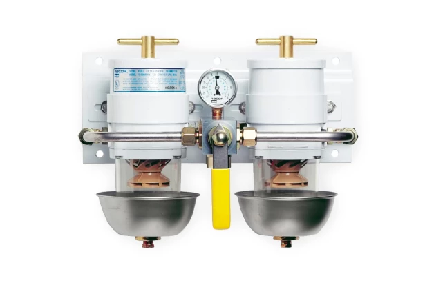 Racor 75500 DUAL polttoainesuodatin ja vedenerotin