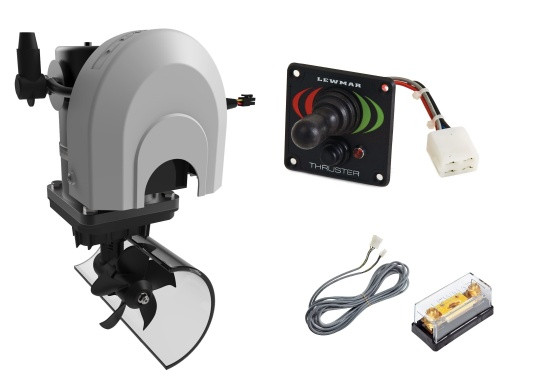 Lewmar keulapotkurisarja 25 kgf, 12 V, Ø 110 mm, pieniin veneisiin