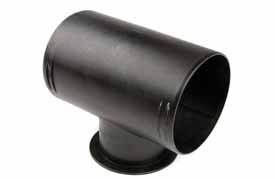Webasto T-haara kierteillä 90mm - 60mm - 90mm