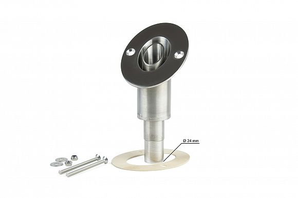 Autoterm 24 mm viisto peräpeilin pakokaasuläpivienti