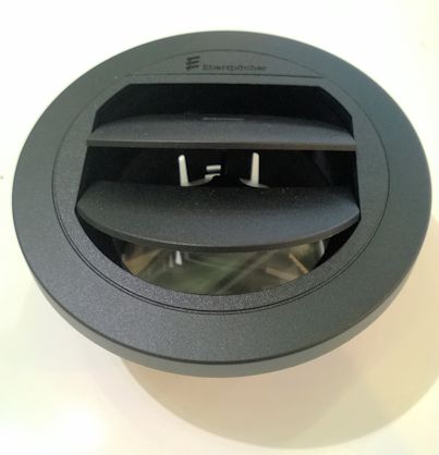 Eberspächer – Ilmasuulake – Ø 75–90 mm – Suljettava – Musta