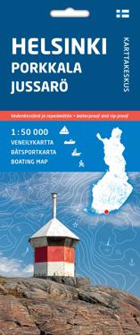 Helsinki Porkkala Jussarö, veneilykartta 1:50000