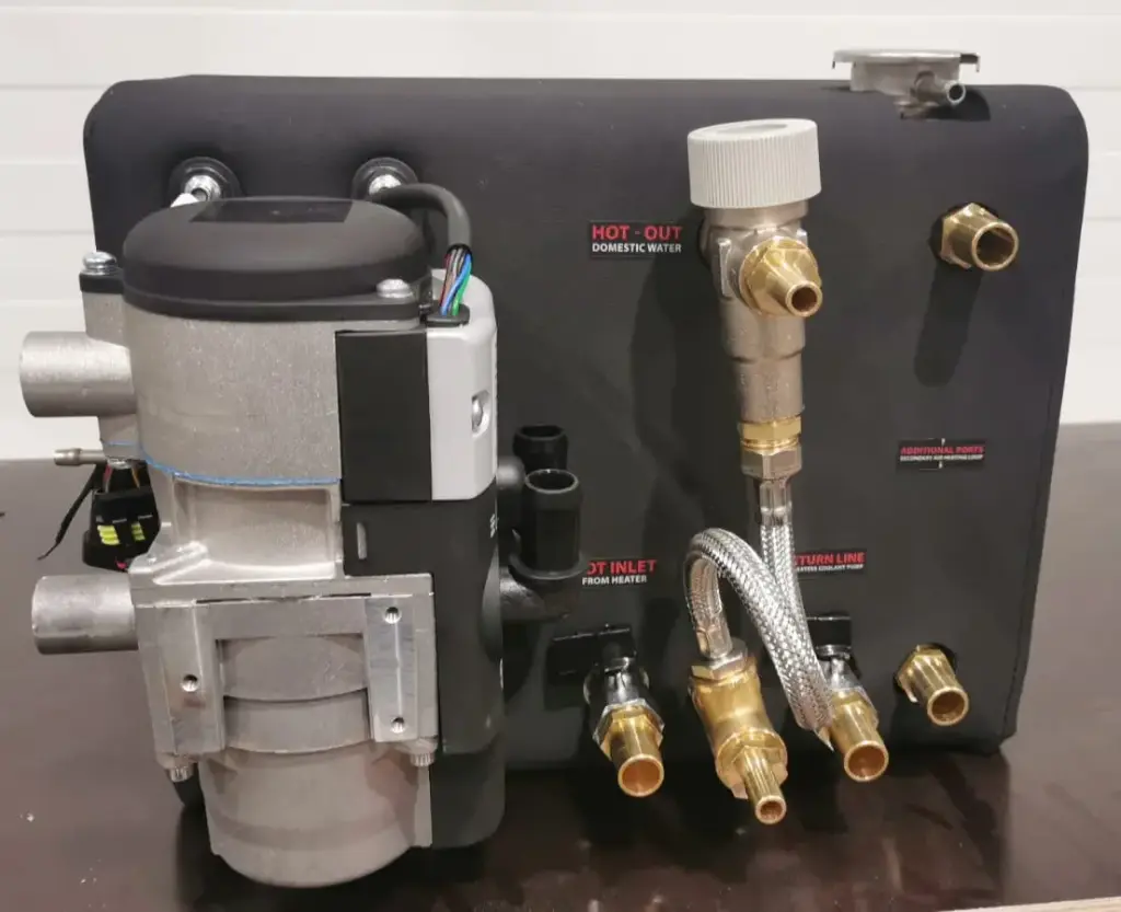 Autoterm Baltica, vesilämmitysjärjestelmä 5kw