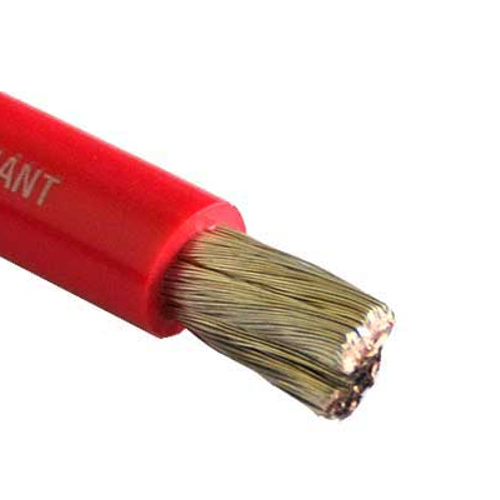 Akkukaapeli 25mm2 punainen monisäikeinen tinattu 10m kela