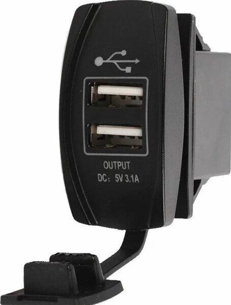 Brightsolar 12/24V USB latausportti 3.1A