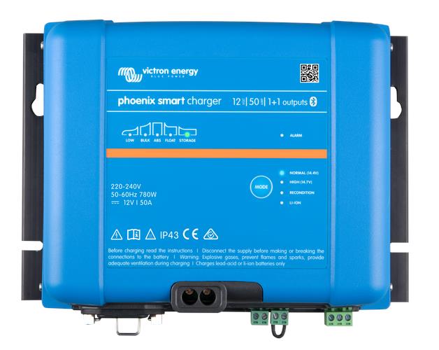 Victron Smart IP43 Akkulaturi 12/50 (1+1) 120/240V
