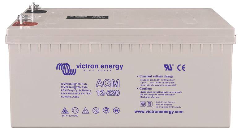 Victron 12V/220Ah AGM Deep Cycle Batt.