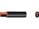 [14422151] Automarine, Musta PVC lamppujohto 2x0,75mm2 30m kieppi