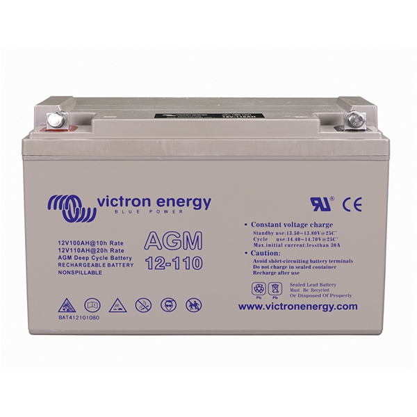Victron 12V/110Ah AGM Deep Cycle Batt.
