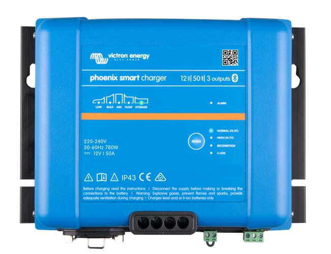 Victron Smart IP43 Akkulaturi 12/50 (3) 120/240V