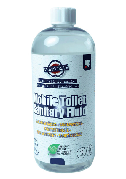 Saniteettiaine WC:hen Sharkbrite 1l