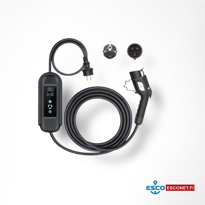 Motorwerk EV 3,7kW 1x16A Type2 5m sähköauton latausasema