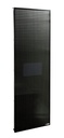 [Maxitermo_musta_100] Maxi PÖHISKÖ aurinkoilmalämmitin termostaattiohjatulla tuloilmaventtiilillä (Musta, 100mm)