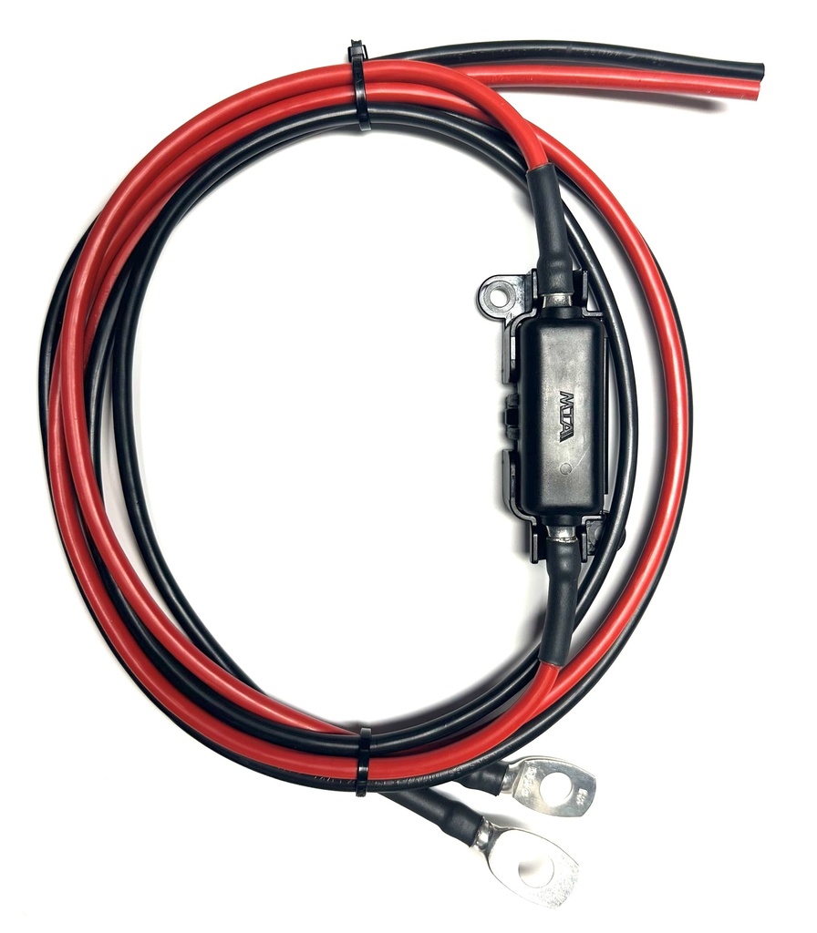 Sunwind Akkukaapeli 2x6mm², 2m + sulake 30A