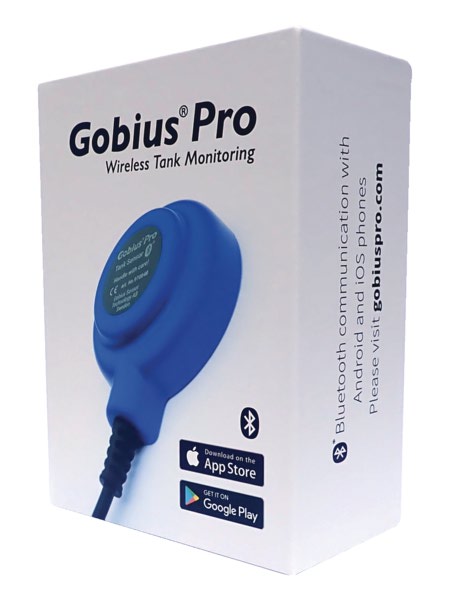 Gobius Pro nestetason mittari Bluetoothilla, 2 anturilla