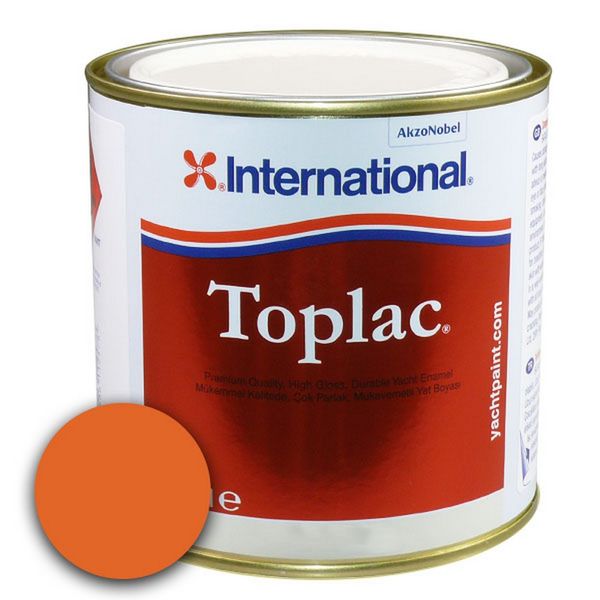 Poistunut tuote International  Toplac pintamaali RESCUE ORANGE 750 ML
