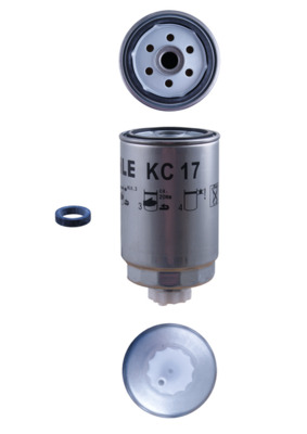 Mahle Polttoainesuodatin Volvo D6, D7, D22, D40-D44, D300