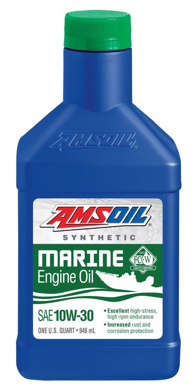 Amsoil 10W-30 Formula 4-Stroke® Marine Synthetic Oil 946ml 4-tahtimoottoriöljy