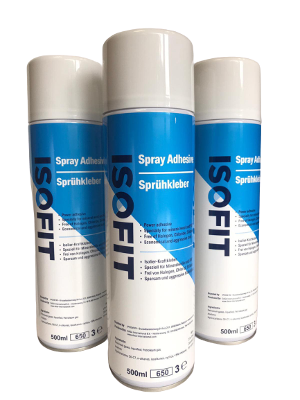 Isofit, sprayliima solukumieristeille 500ml