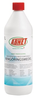 Abnet 4100 Professional, 1L yleispesuaine veneille ja matkailuajoneuvoihin (poistuva tuote)