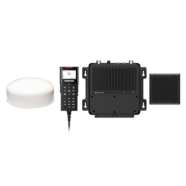 Simrad RS100-B VHF meriradio ja GPS-500 antenni