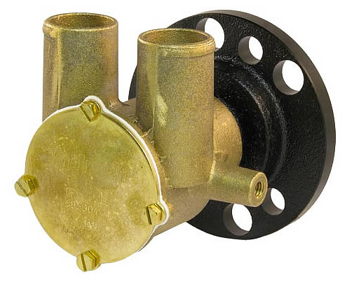 F6B-9 Kumisiipipumppu OEM HS CRANKJohnson Pump akseli