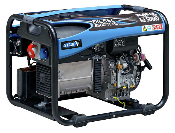 Kohler Generaattori DIESEL 6500 TE XL C5 Diesel 3 - vaihe, 400V/ 230 V