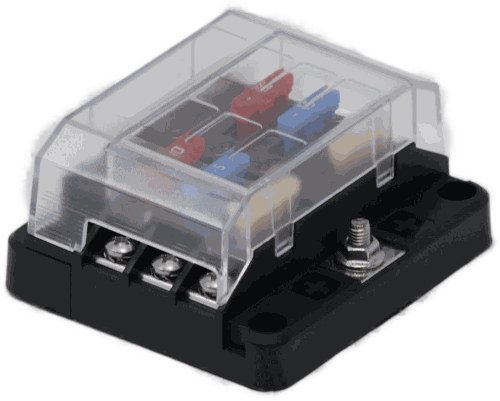 Egis RT 8028 ATO sulakerasia 6 sulaketta, LED indikaattorit