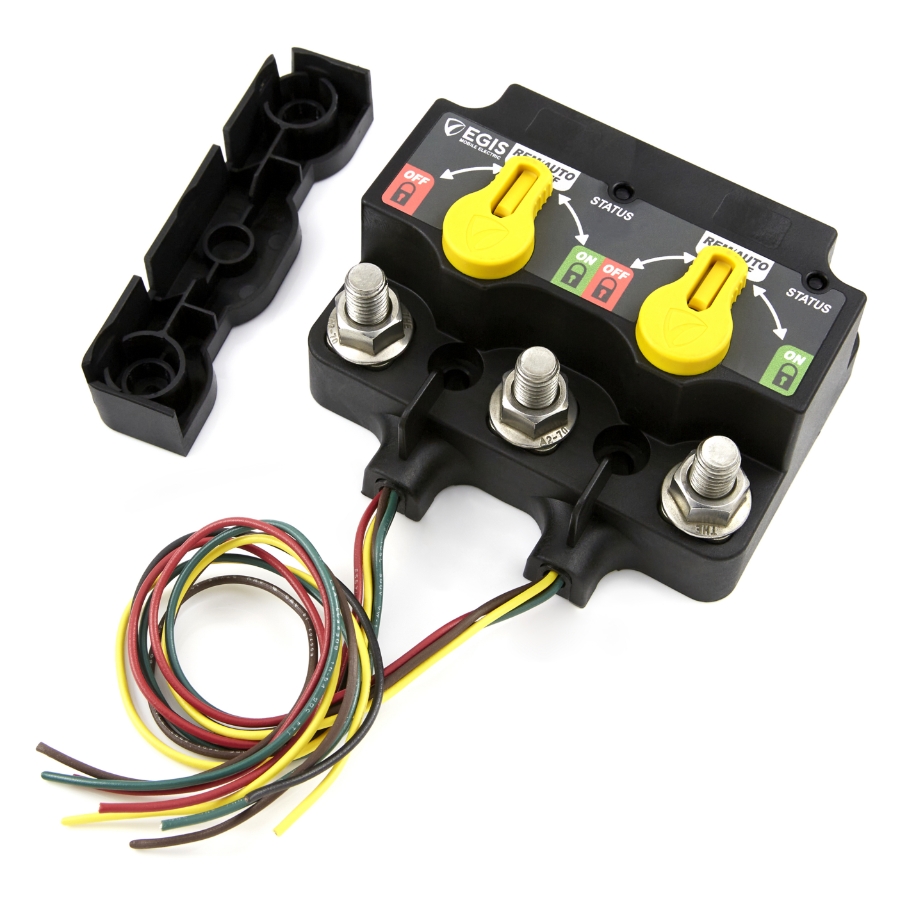 Egis XD 8520-1350 dual Flex L - (Litium ACR)-(rele) nupeilla - tinatut johtimet, bulk